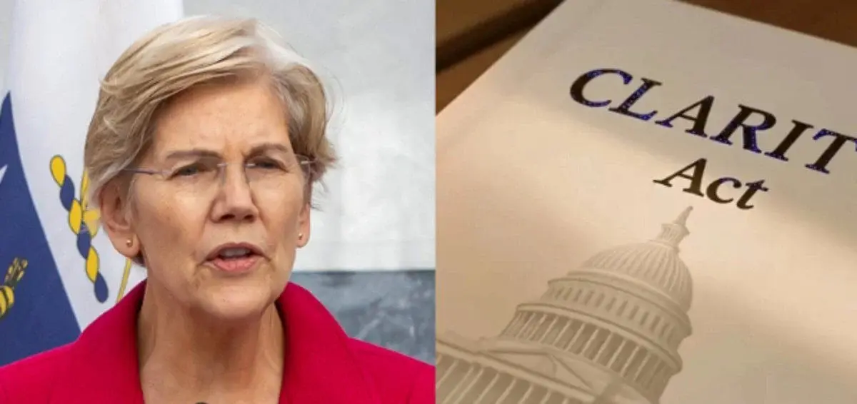 Elizabeth Warren) 表示《清晰法案》是“由加密行业制定的”
